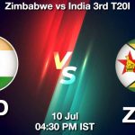 IND vs ZIM