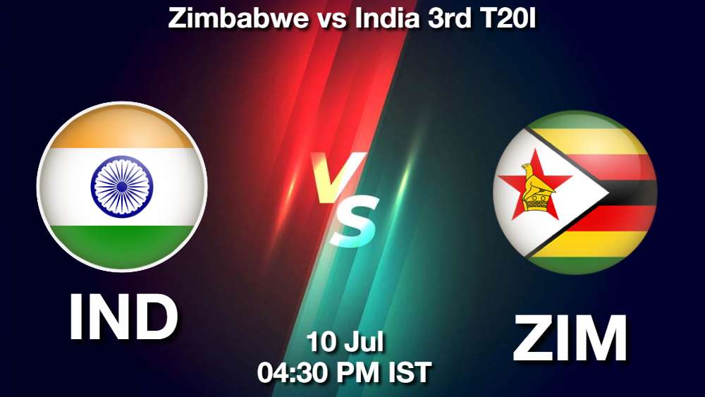 IND vs ZIM