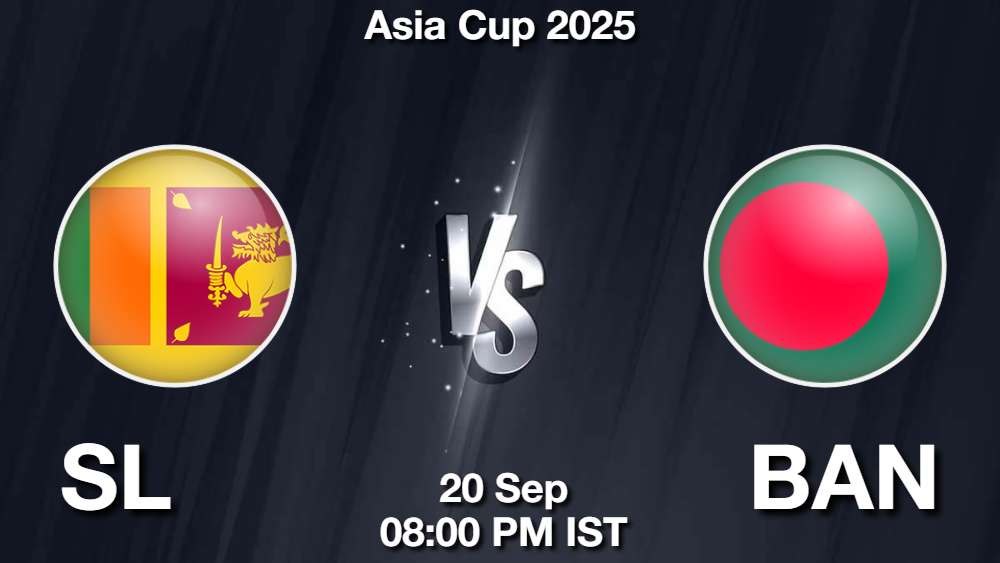 SL vs BAN
