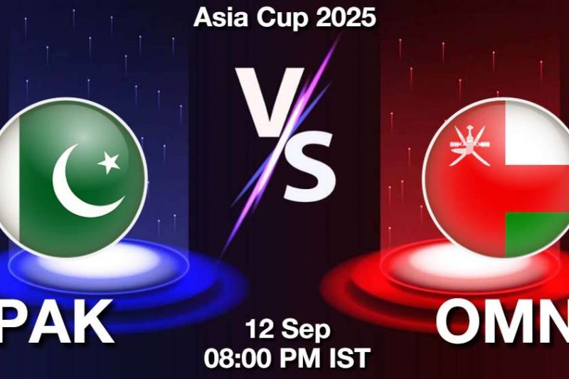 PAK vs OMN