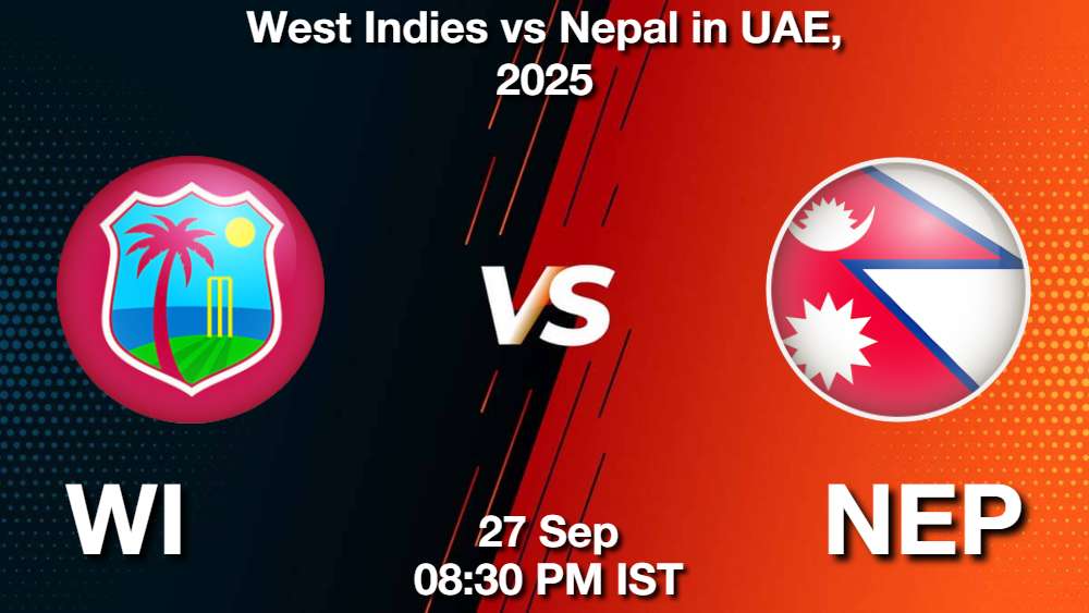 WI vs NEP 1st T20