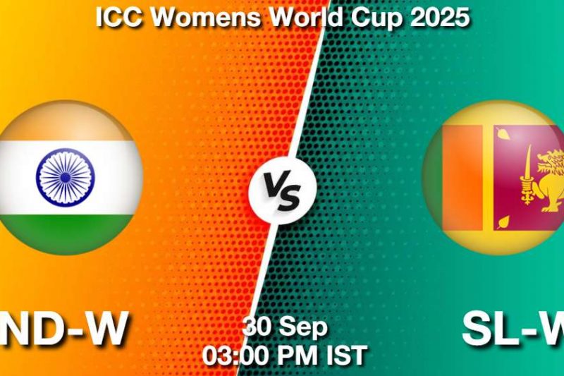 IND-W vs SL-W Match Preview, Prediction, Pitch and Weather Report