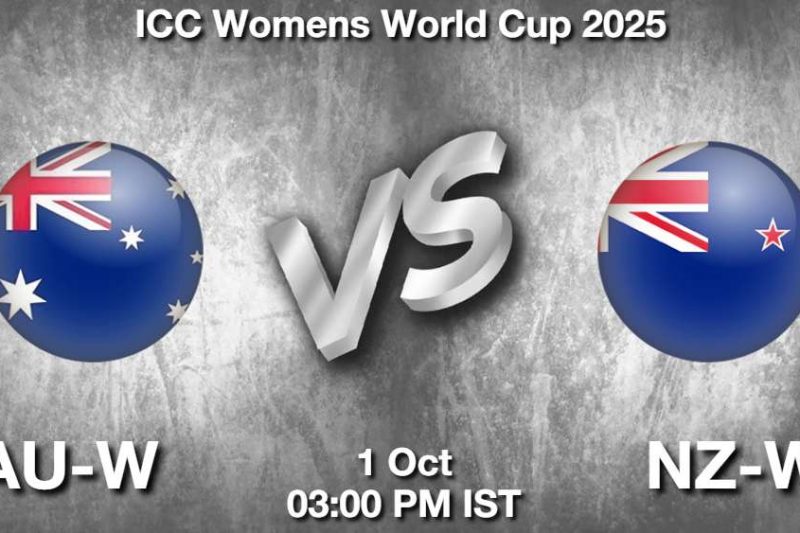 AU-W vs NZ-W Match Prediction, Preview, Pitch and Weather Report