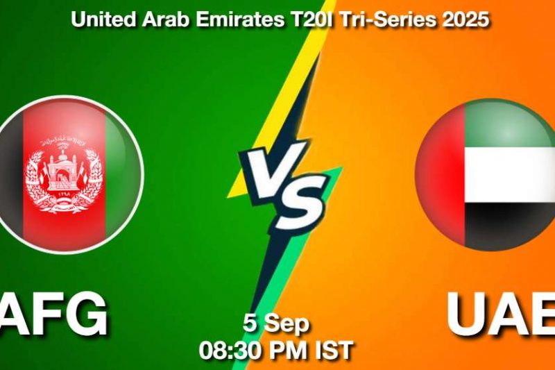 AFG vs UAE Match Prediction, Preview, Pitch and Weather Report