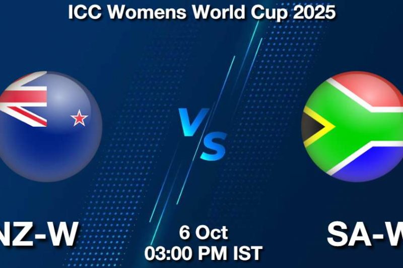 NZ-W vs SA-W Match Prediction, Preview, Playing11, Pitch and Weather Report