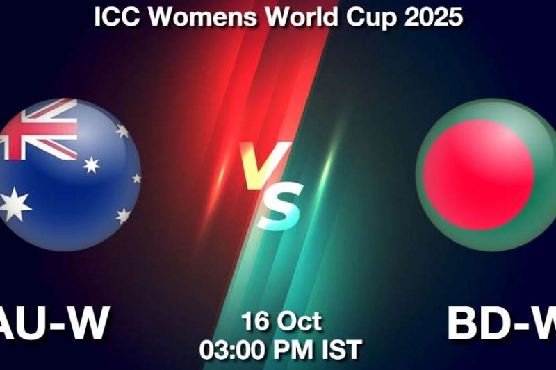 AU-W vs BD-W Match Prediction, Preview, Playing 11, Pitch and Weather Report