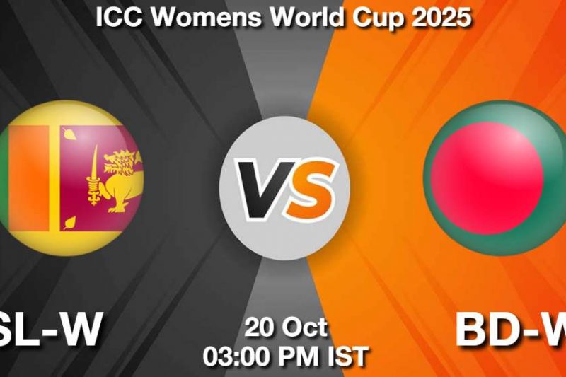 SL-W vs BD-W Match Prediction, Preview, Playing 11, Pitch and Weather Report