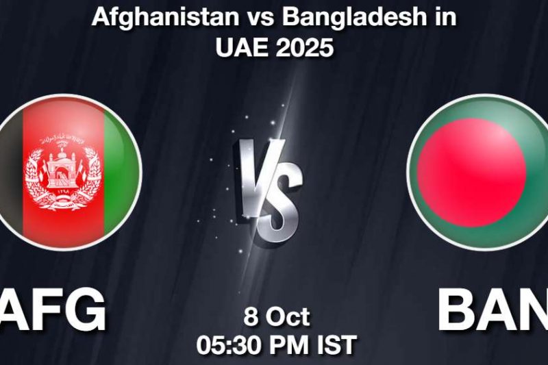 AFG vs BAN Match Prediction, Preview, Playing XI, Pitch and Weather Report: 1st ODI, Afghanistan vs Bangladesh in UAE 2025