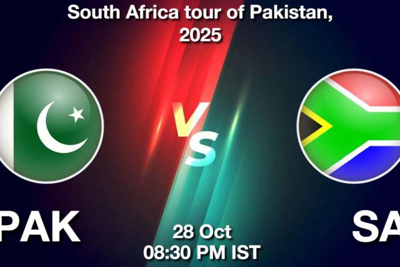 Today Match: PAK vs SA 1st T20I Match Prediction, Preview, Playing11, Pitch and Weather Report