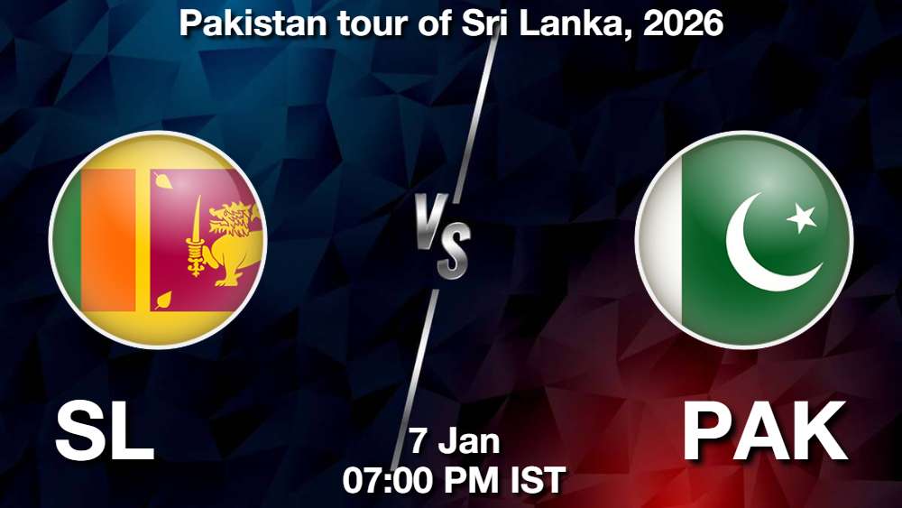 SL vs PAK